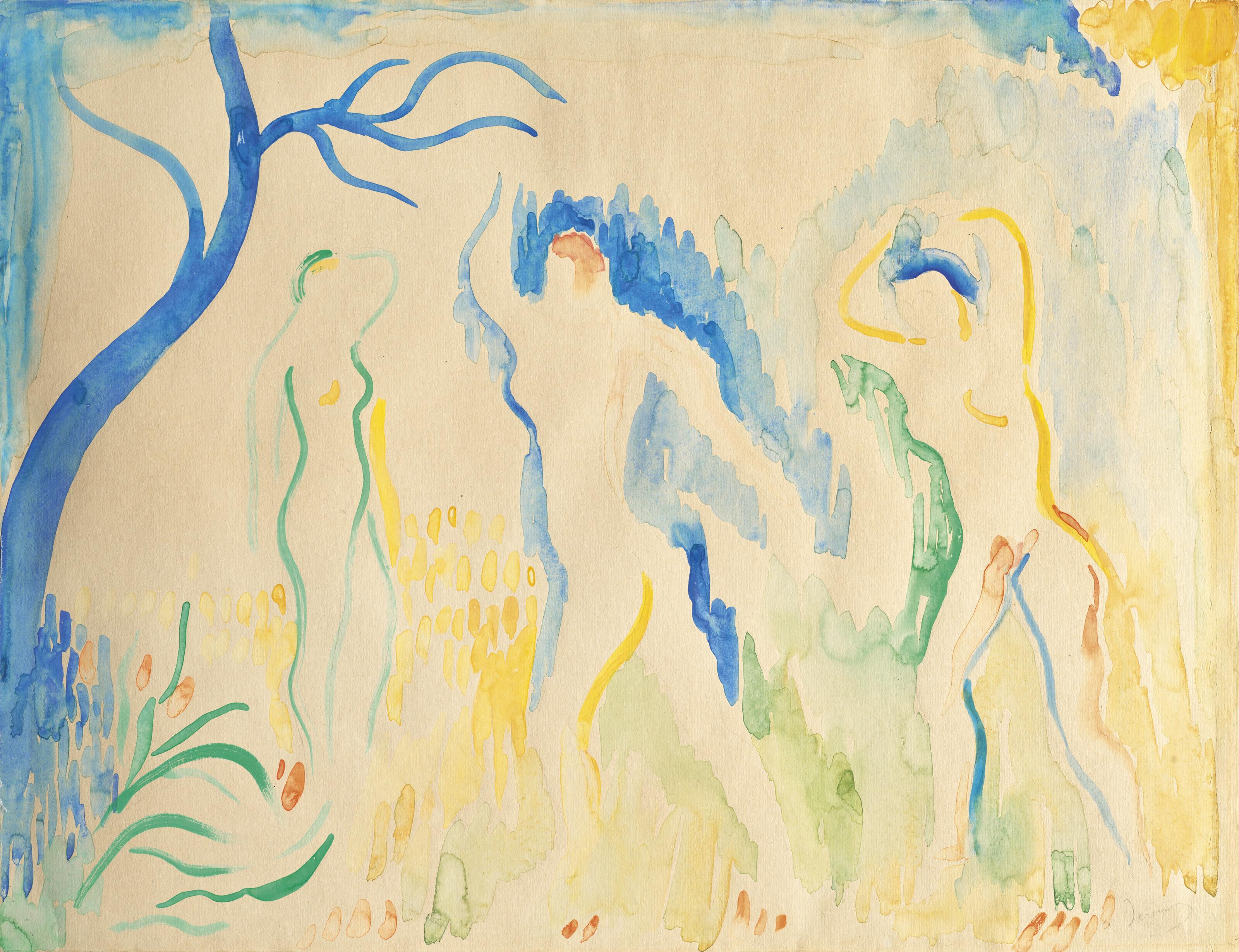 André Derain - Trois Baigneuses