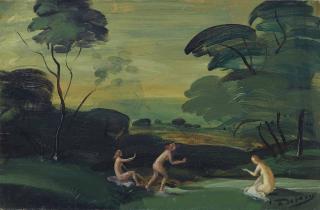 André Derain - Trois nymphes se baignant