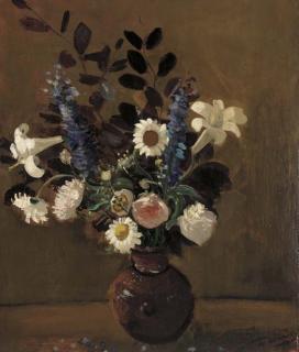 André Derain - Une vase de fleurs
