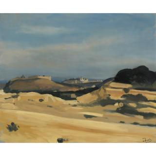 André Derain - Vue De Villeneuve-Lès-Avignon