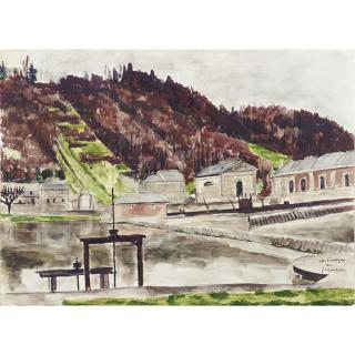 André Dunoyer de Segonzac - Ecluse De Port Marly