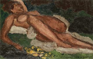 André Dunoyer De Segonzac - Femme Nu