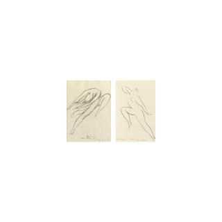 André Dunoyer De Segonzac - Isadora Duncan: Two Works On Paper