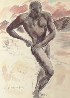 Andre Dunoyer de Segonzac - La plage