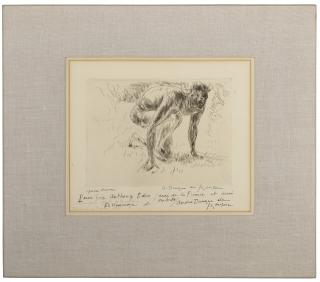 Andre Dunoyer De Segonzac - Le Coureur, From Sports De Giraudoux