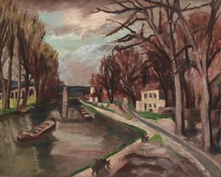 André Dunoyer De Segonzac - Le Loing À Moret