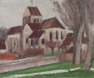 Andre Dunoyer de Segonzac - L\'Église