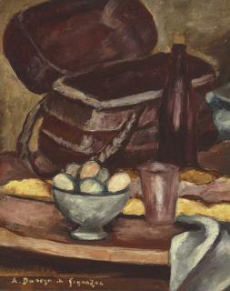 Andre Dunoyer De Segonzac - Les Oeufs