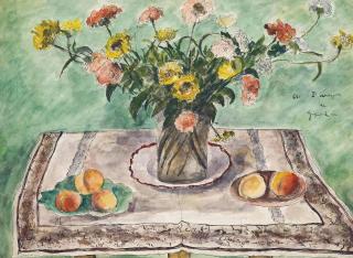 André Dunoyer De Segonzac - Les pêches