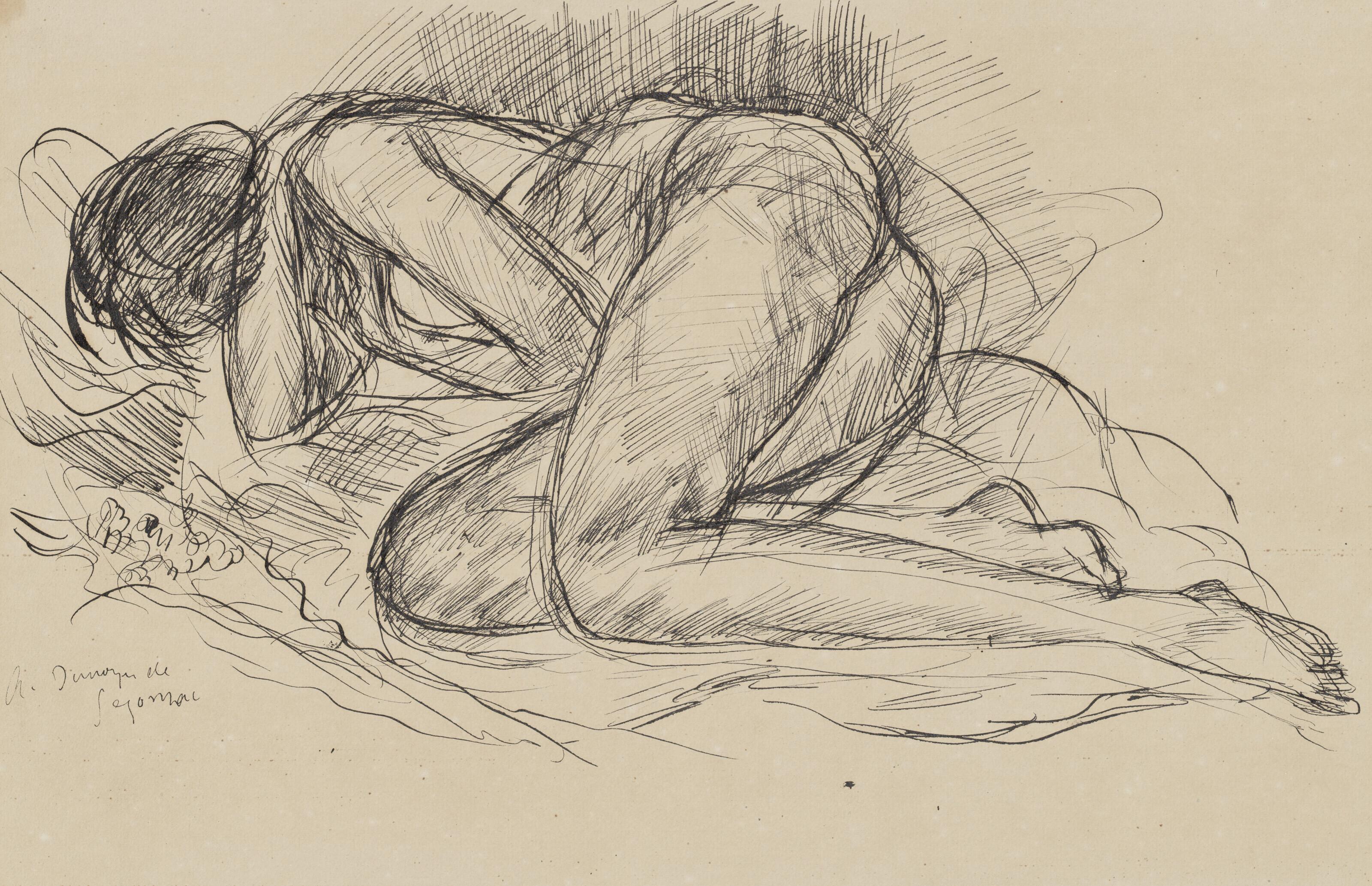 André Dunoyer De Segonzac - Nu