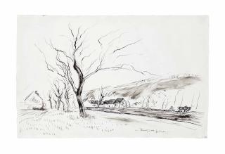 André Dunoyer de Segonzac - Paysage Agricole