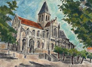 Andre Dunoyer De Segonzac - Paysage en Provence