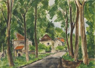 André Dunoyer De Segonzac - Paysage, Île De France