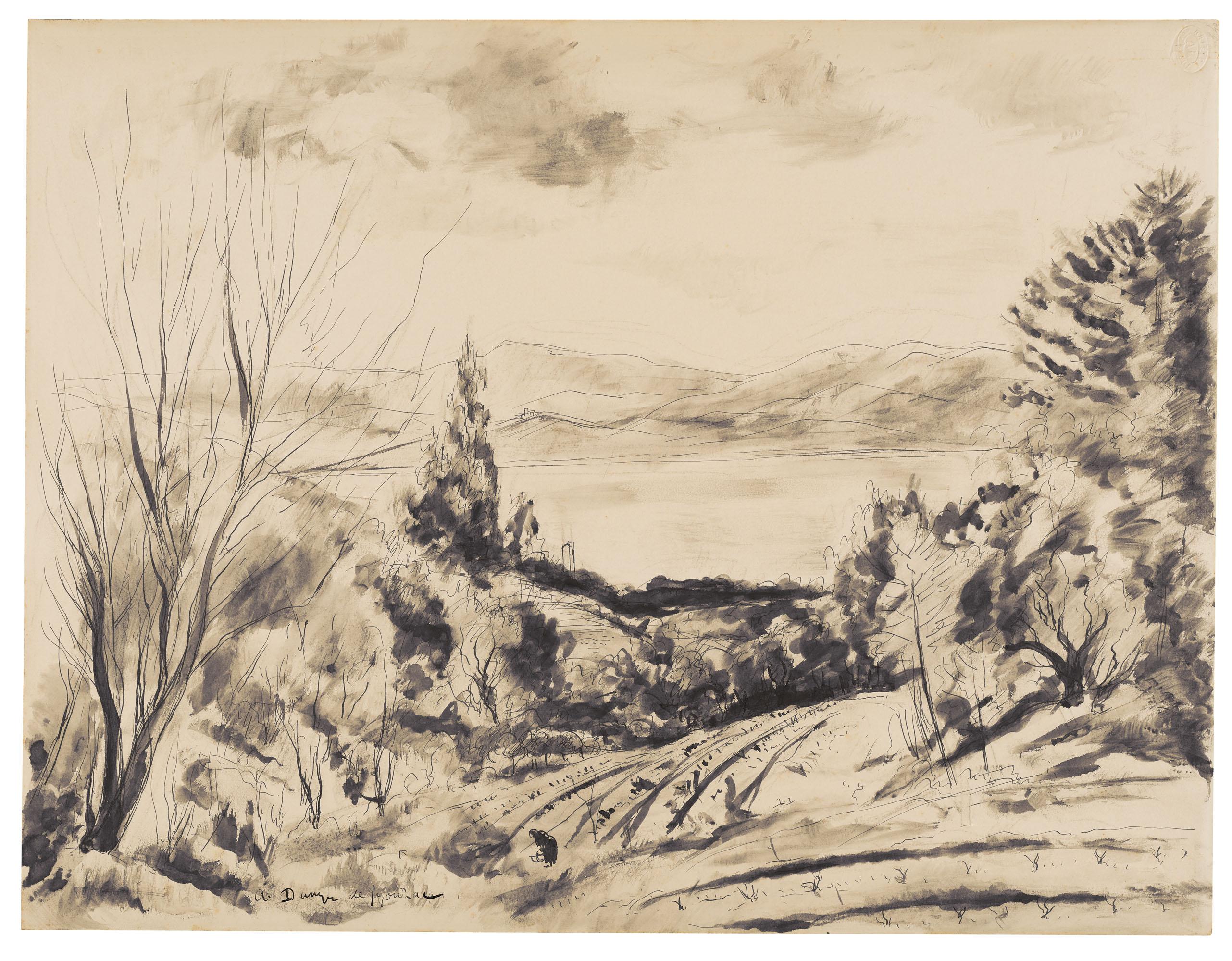 André Dunoyer De Segonzac - Paysage