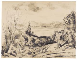 André Dunoyer De Segonzac - Paysage