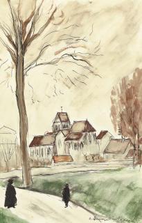 Andre Dunoyer De Segonzac - Paysage