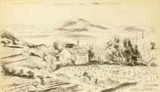 Andre Dunoyer de Segonzac - Paysage