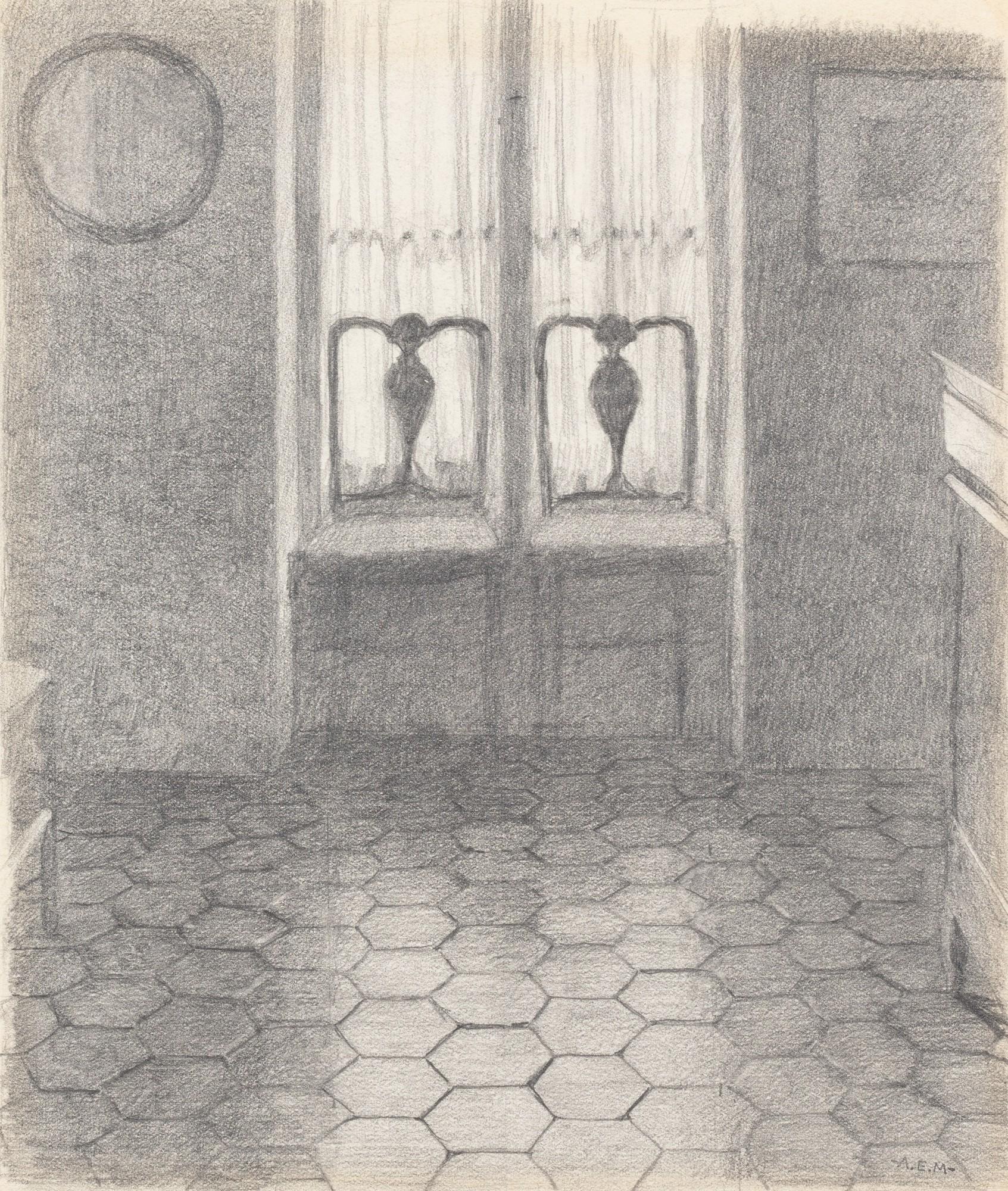 André E. Marty - Intérieur aux deux chaises