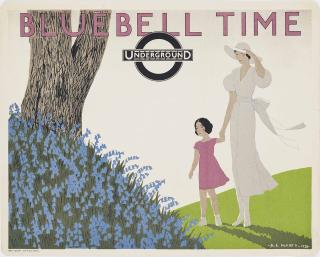 Andre Edouard Marty - Bluebell Time