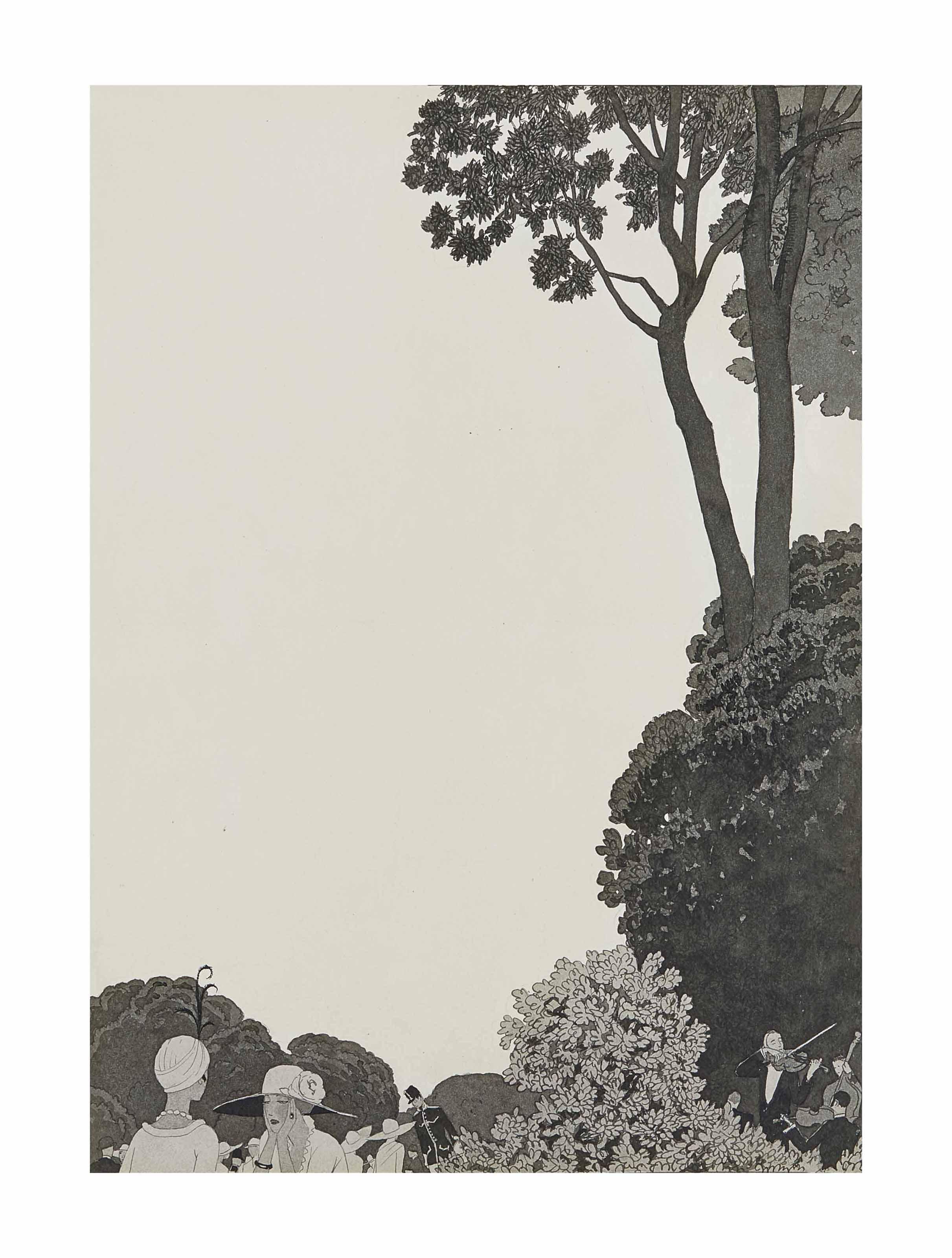 André-Édouard Marty - Concert dans le parc