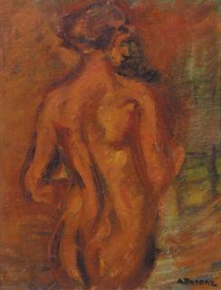 André Favory - A standing nude