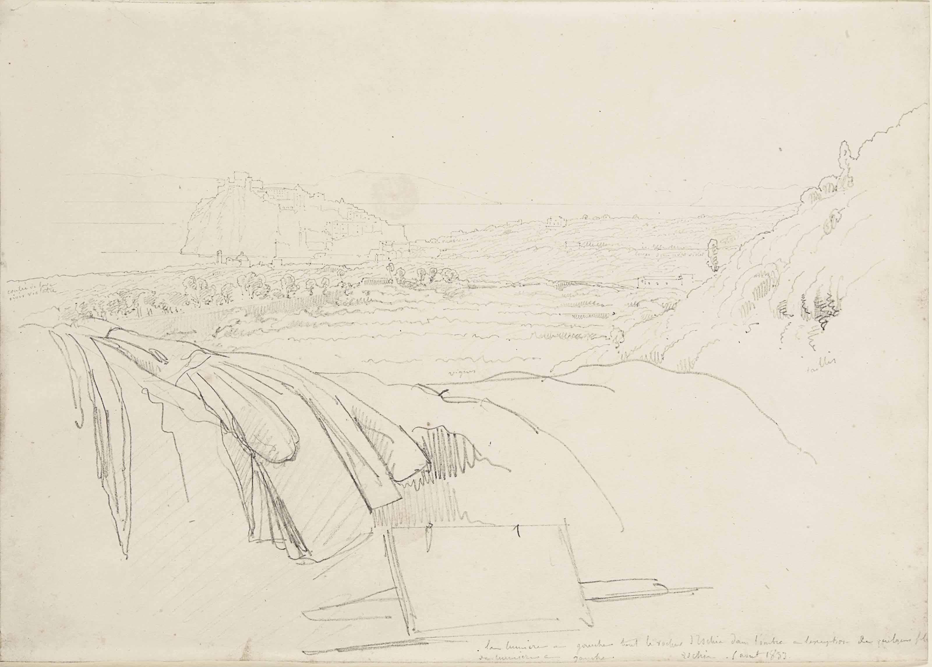 André Giroux - Une Vue de Ischia