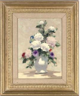 André Gisson - Vase de fleurs