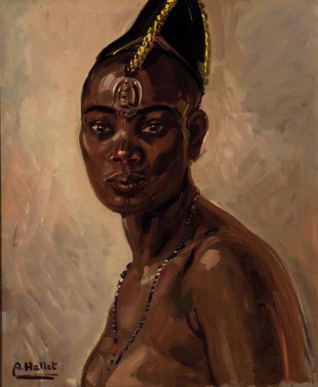André Hallet - Femme Hutu