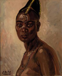 André Hallet - Femme Hutu