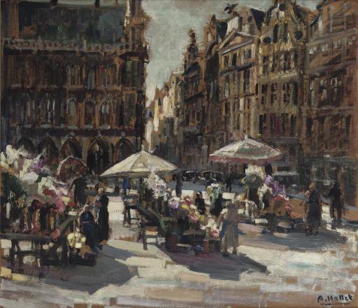 André Hallet - Grand Place De Bruxelles