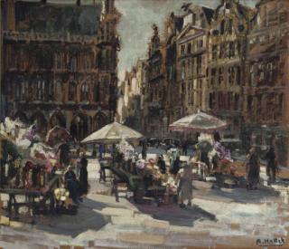 André Hallet - Grand Place De Bruxelles