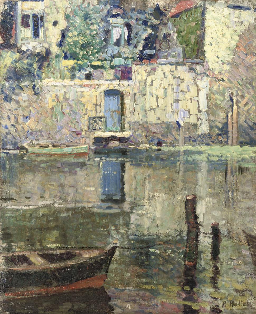 André Hallet - La Petite Porte Blue, Bruges