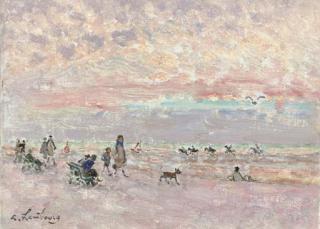 Andre Hambourg - A Deauville En Octobre