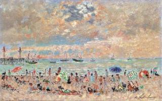 Andre Hambourg - A marée haute, par beau temps