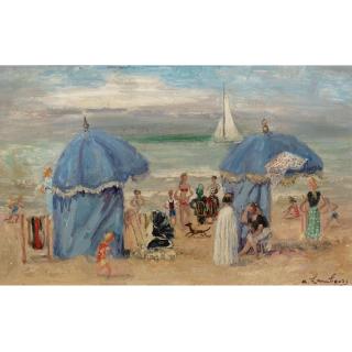 André Hambourg - À Trouville Sur La Plage