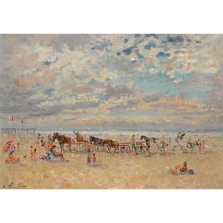 André Hambourg - À Trouville. Temps Doux