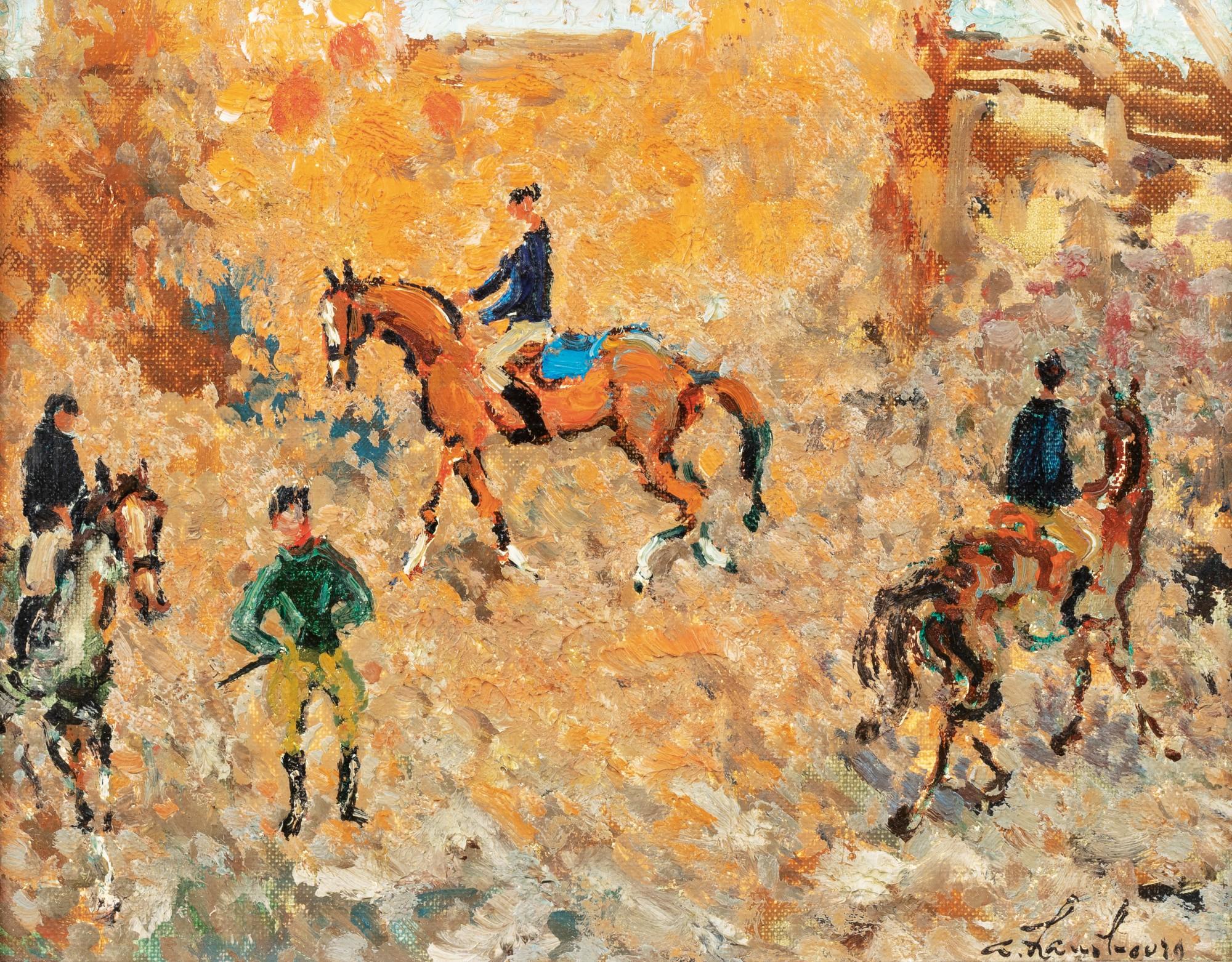 André Hambourg - Au manège