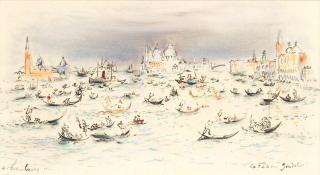 André Hambourg - \'La fête des gondoliers\'