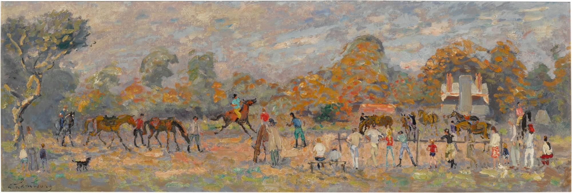 André Hambourg - La Leçon à la carrière