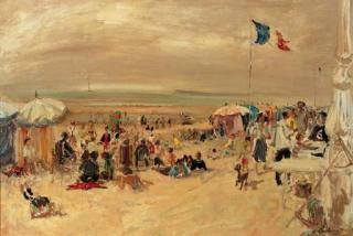 André Hambourg - La plage