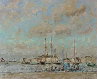André Hambourg - Le premier bassin à Deauville