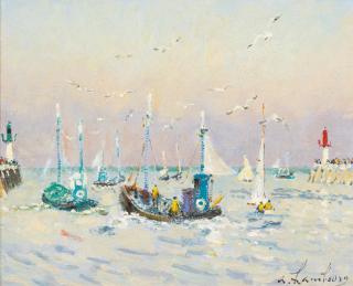 André Hambourg - Les Moulettes Sur Les Barques