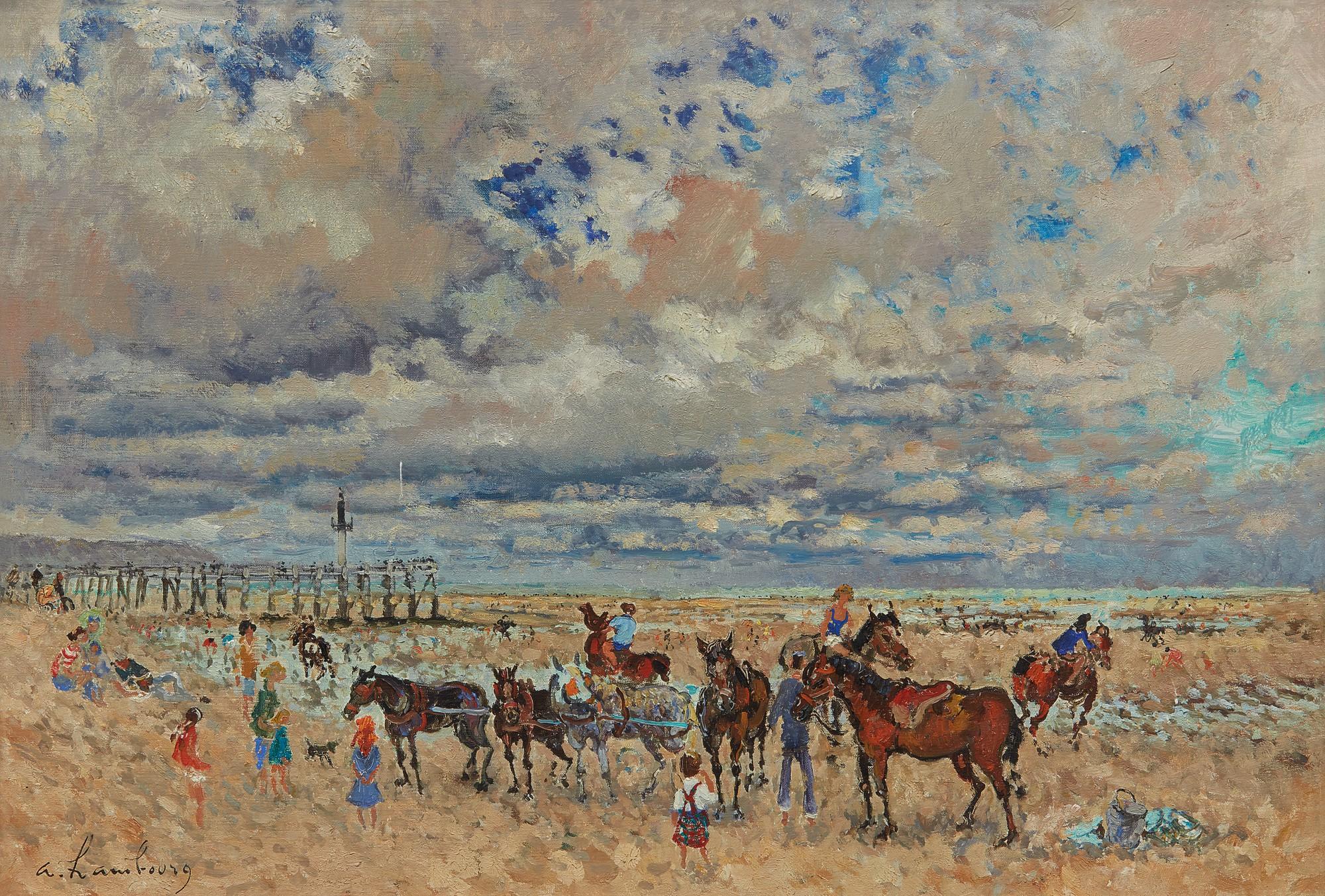André Hambourg - Les Petits Chevaux, Marée Basse