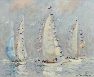 André Hambourg - Les Yachts Pavoisés, Deauville