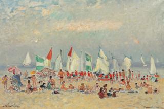 Andre Hambourg - L\'été à Deauville