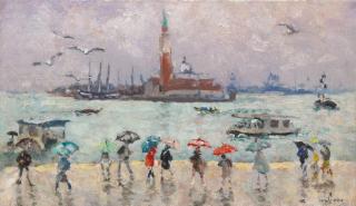 André Hambourg - Pluie À Venice