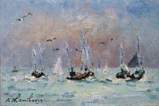 André Hambourg - Retour Des Barques (Deauville)