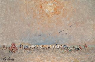 Andre Hambourg - Soleil sur la plage