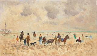 André Hambourg - Temps país par la plage