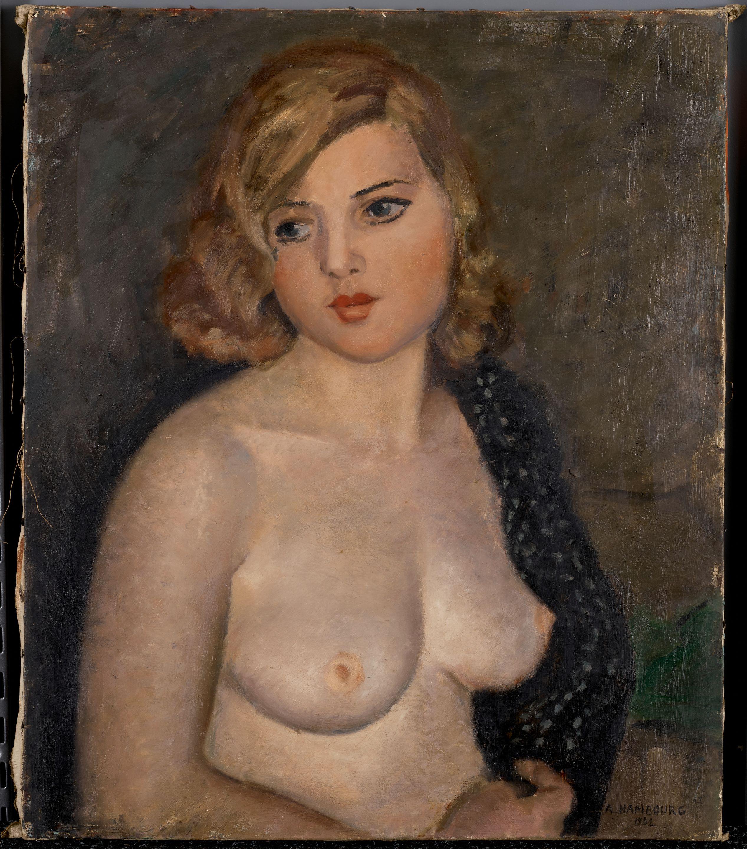 André Hambourg - Torse nu de blonde